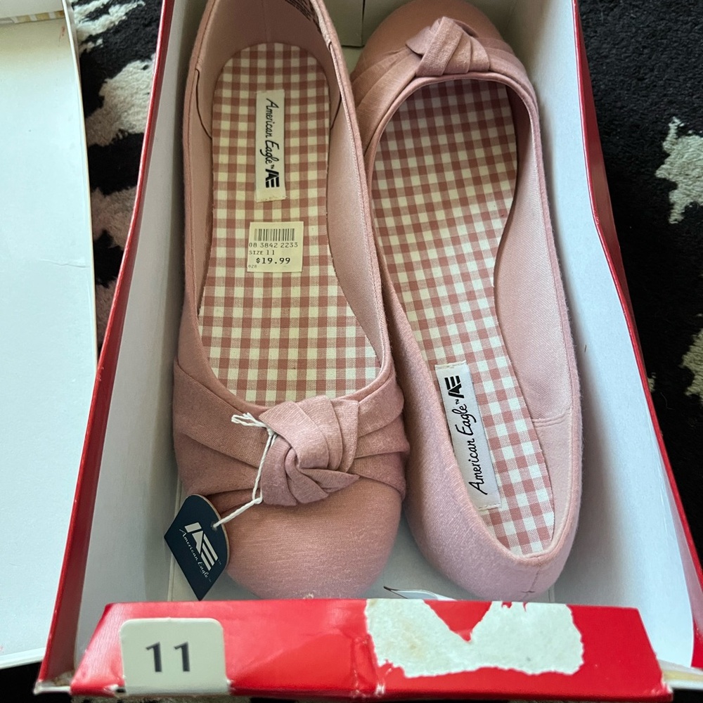 Pink Ballet Flats